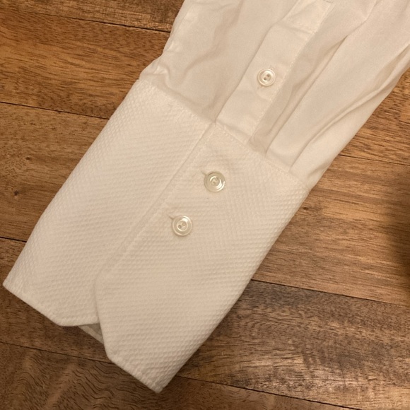 White J. Crew Endless Shirt with extra long french cuffs from sp/su2015, size 0P - Picture 4 of 8